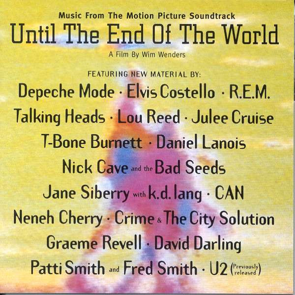 Until the End of the World soundtrack cover